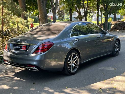 Mercedes-Benz S-Класс 2018 серый - фото 13