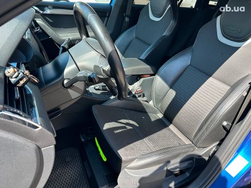 Skoda octavia a7 2014 синий - фото 23