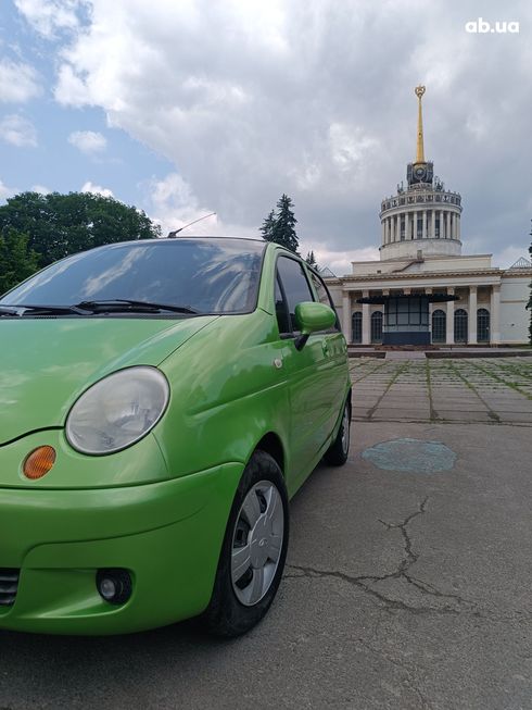 Daewoo Matiz 2008 зеленый - фото 3