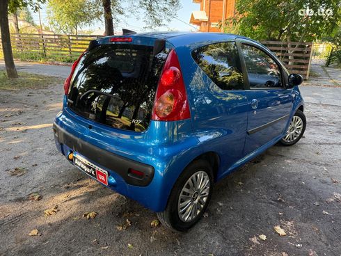 Peugeot 107 2010 синий - фото 5