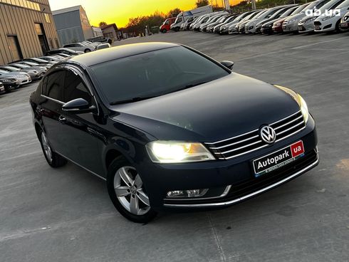 Volkswagen passat b7 2014 синий - фото 4