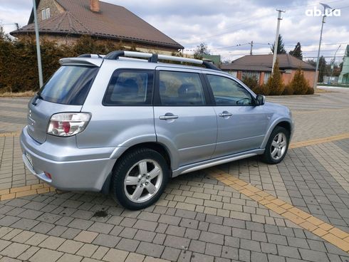 Mitsubishi Outlander 2008 серебристый - фото 16