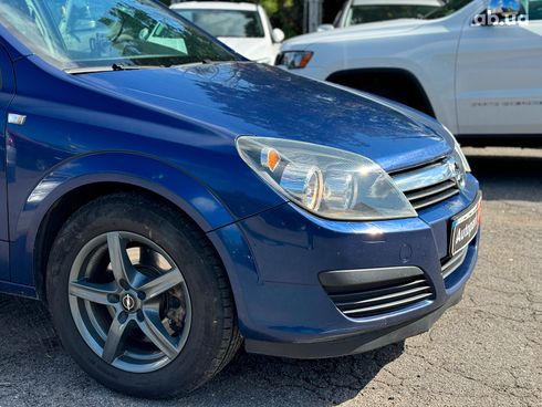 Opel Astra 2006 синий - фото 4