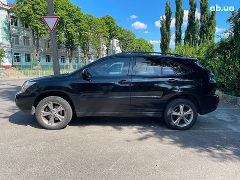 Lexus rx 400 h 2007 черный - фото 12