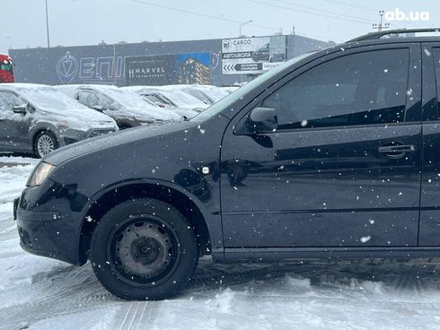 Skoda Fabia 2006 черный - фото 3