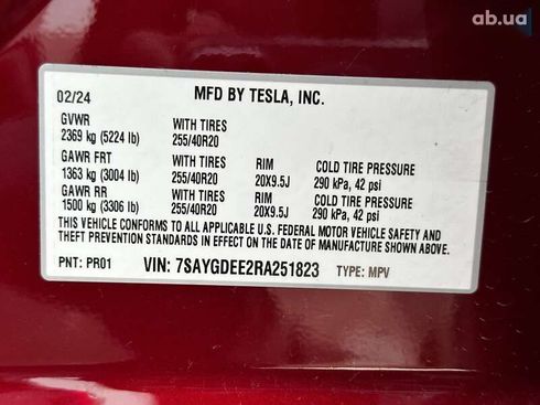 Tesla Model Y 2024 - фото 24