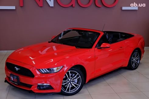 Ford Mustang 2017 красный - фото 2