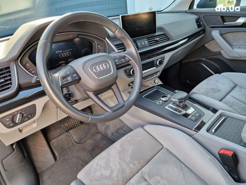 Audi Q5 2018 синий - фото 5