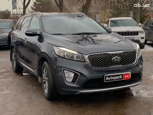 Kia Sorento 2016 серый - фото 3