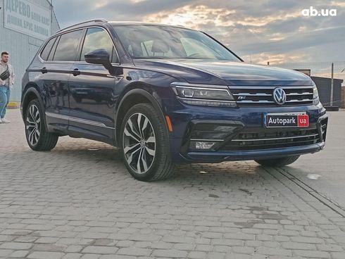 Volkswagen Tiguan 2021 синий - фото 11