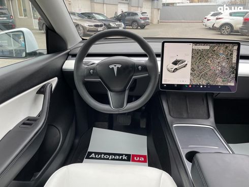Tesla Model Y 2021 белый - фото 19