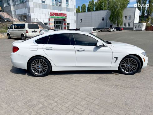 BMW 4 серия 2014 белый - фото 6