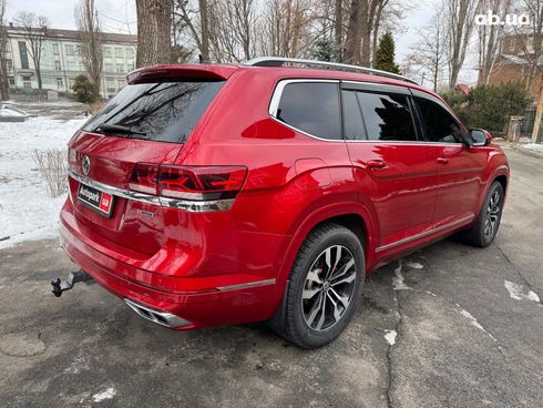 Volkswagen Atlas 2020 красный - фото 6