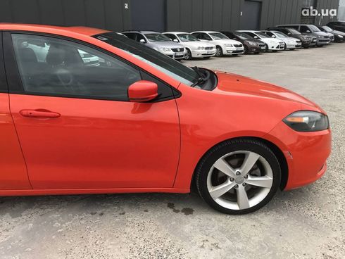 Dodge Dart 2015 оранжевый - фото 23