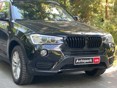 BMW X3 2015 черный - фото 13