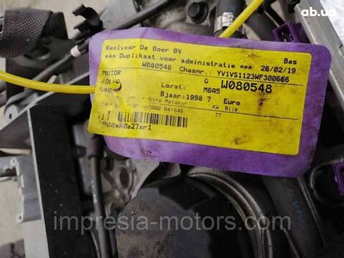 двигатель в сборе для Volvo V40 - купити на Автобазарі - фото 6