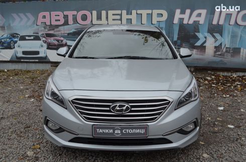 Hyundai Sonata 2017 серый - фото 2