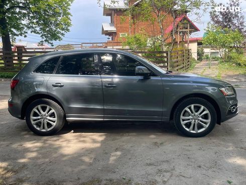 Audi Q5 2016 серый - фото 4