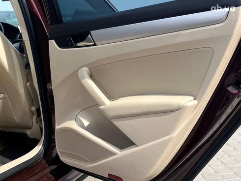Volkswagen passat b7 2013 красный - фото 20