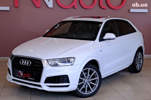 Audi Q3 2018 белый - фото 4