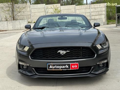 Ford Mustang 2015 серый - фото 2