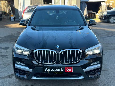 BMW X3 2018 черный - фото 2