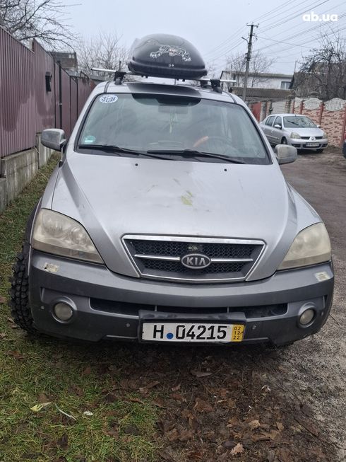 Kia Sorento 2003 серебристый - фото 3