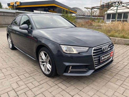 Audi A4 2016 серый - фото 3