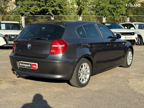BMW 1 серия 2007 серый - фото 8