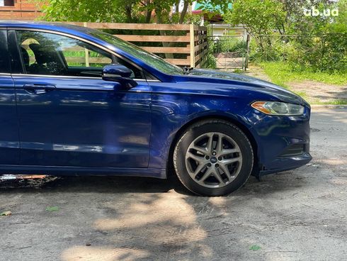 Ford Fusion 2013 синий - фото 4