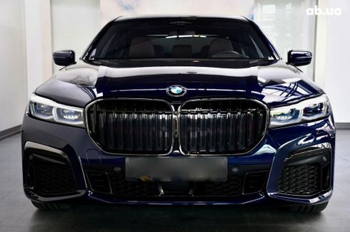 BMW 7 серия 2019 синий - фото 2