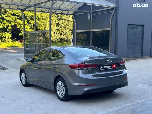 Hyundai Elantra 2018 серый - фото 10