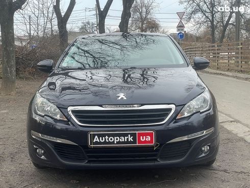 Peugeot 308 2015 синий - фото 3