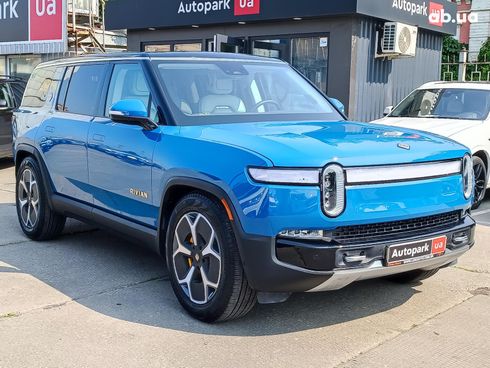 Rivian R1S 2023 синий - фото 14