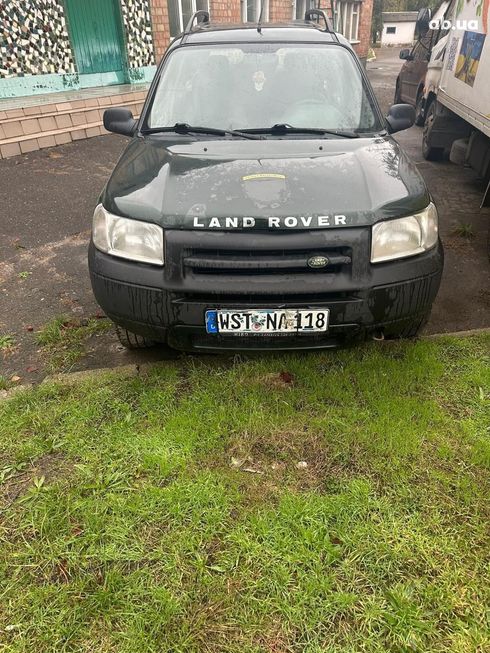 Land Rover Freelander 2002 зеленый - фото 7