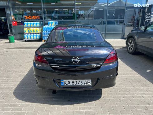 Opel Astra 2007 черный - фото 4