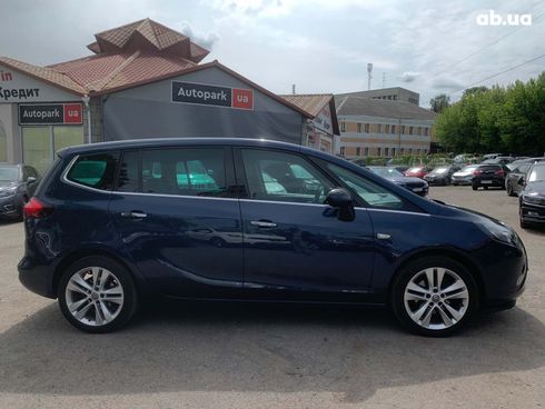 Opel Zafira 2012 синий - фото 4