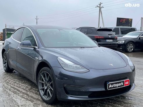 Tesla Model 3 2019 серый - фото 3