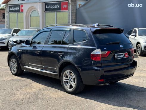 BMW X3 2008 синий - фото 8