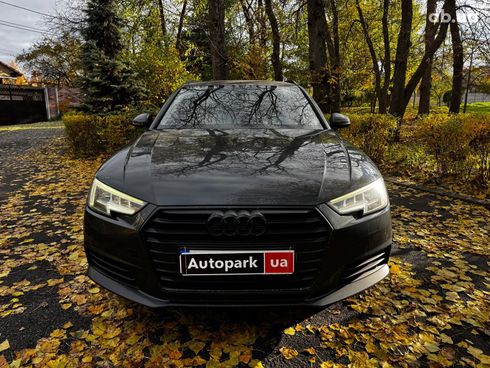 Audi A4 2016 серый - фото 4