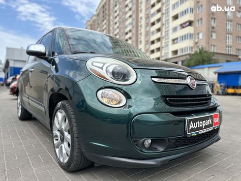 Fiat 500L 2013 зеленый - фото 9