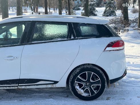 Renault Clio 2016 белый - фото 7