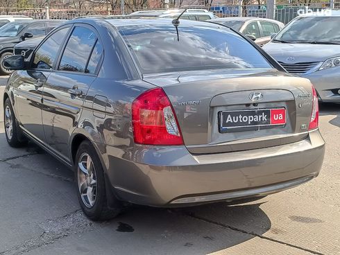 Hyundai Accent 2008 серый - фото 4