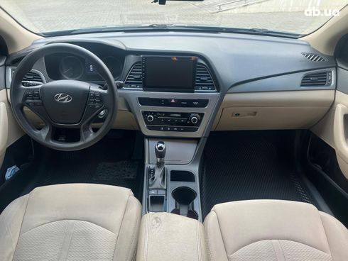 Hyundai Sonata 2015 синий - фото 17