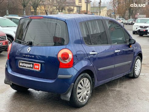 Renault Modus 2005 синий - фото 5