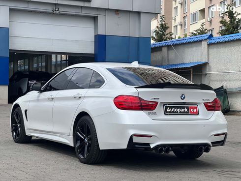 BMW 4 серия 2015 белый - фото 11