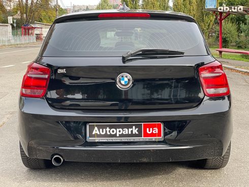 BMW 1 серия 2012 черный - фото 12