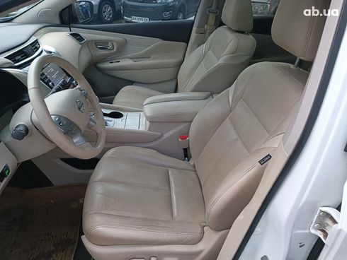 Nissan Murano 2017 белый - фото 20