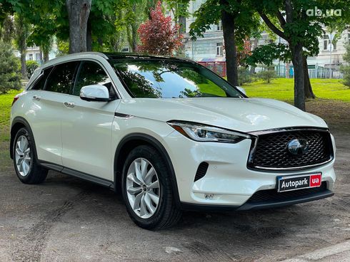 Infiniti QX50 2018 белый - фото 3