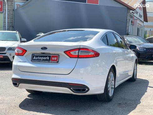 Ford Mondeo 2015 белый - фото 4